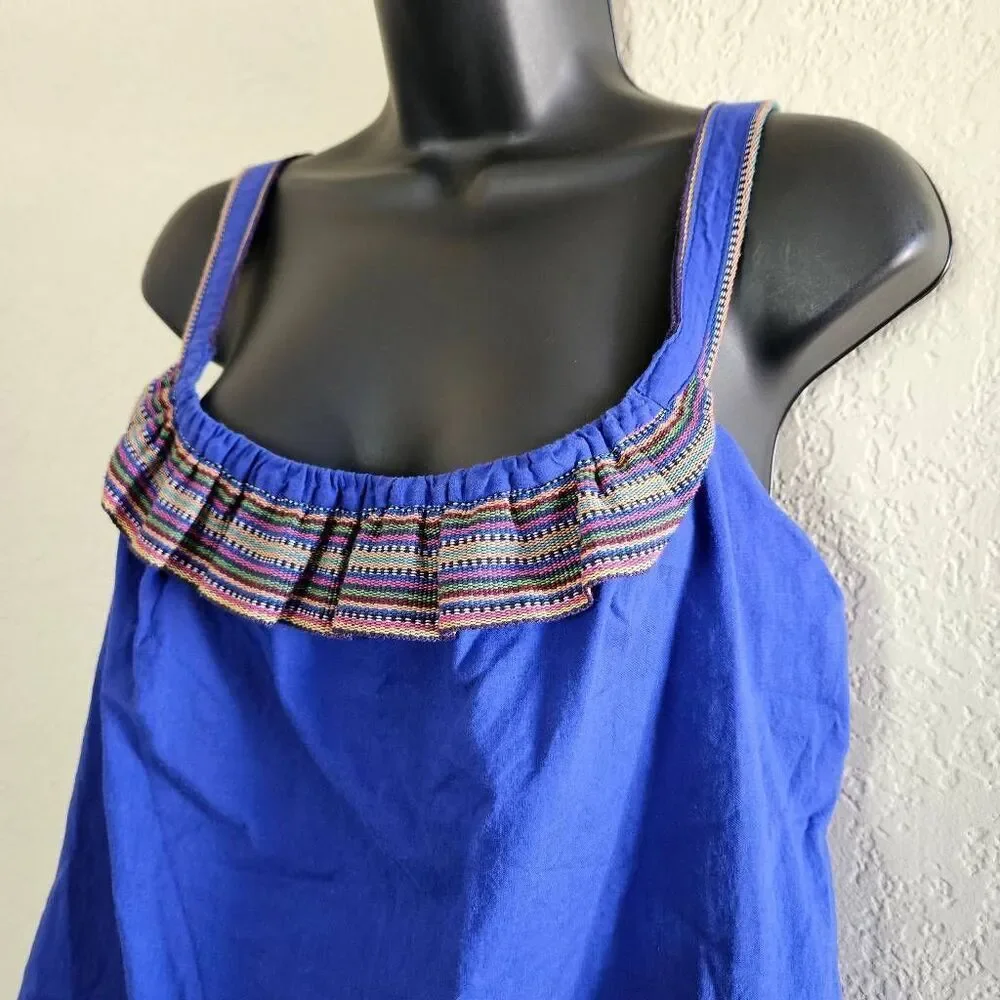 One September Embroidered Flowy Tank Top - Picture 2 of 8